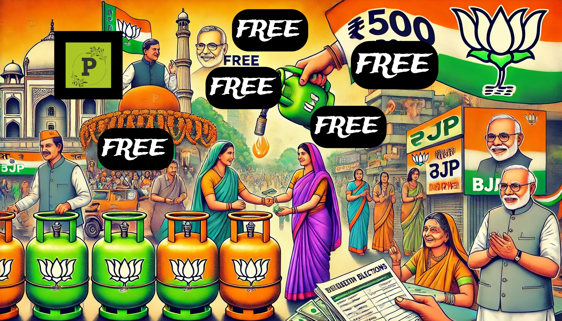 BJP Also Got Involved in Freebie Politics During the Delhi Assembly Elections