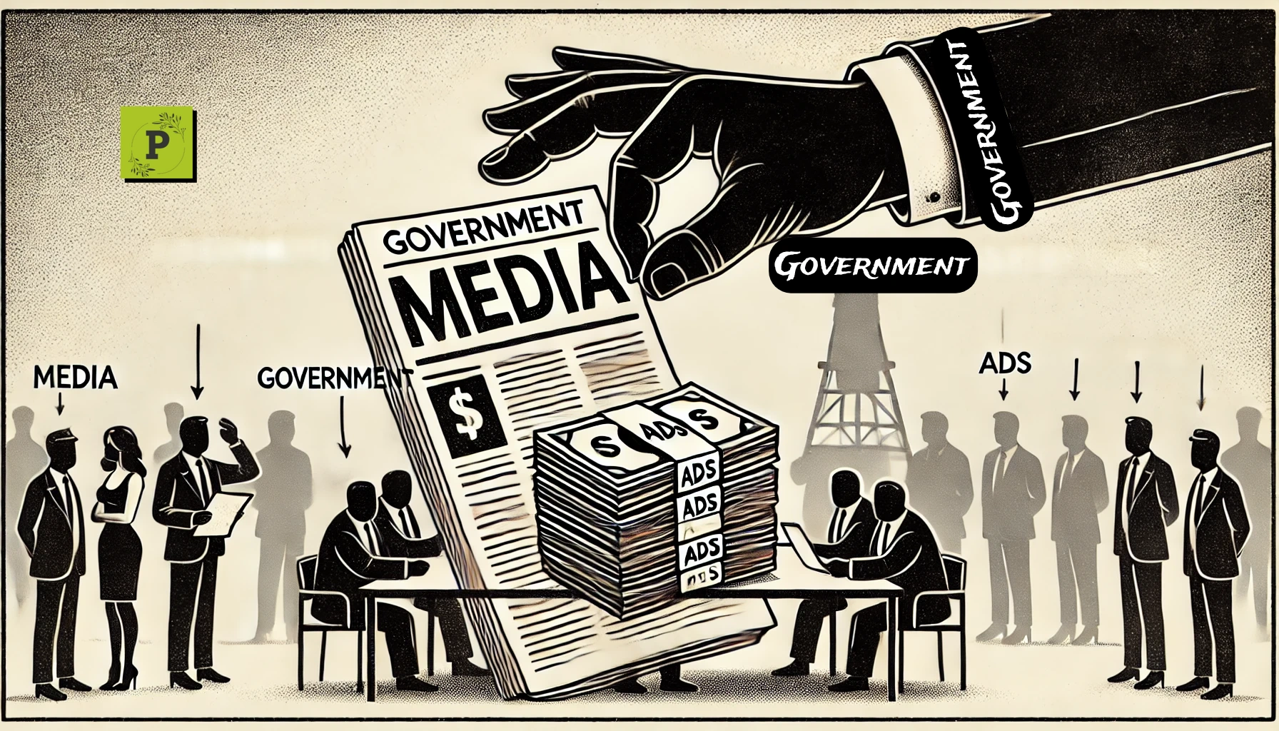 Government and the Game of Advertisements