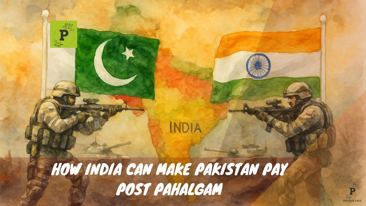 How India Can Make Pakistan Pay Post Pahalgam —Without Firing a Single Bullet! The Real Questions We Need to Ask!