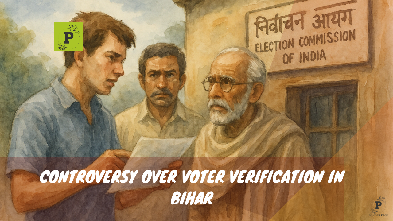 Controversy Over Voter Verification in Bihar: A Democratic Dilemma