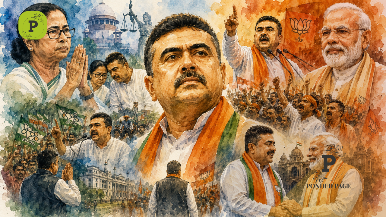 Suvendu Adhikari and his Political Journey: From TMC Strategist to BJP’s Bengal Power Center